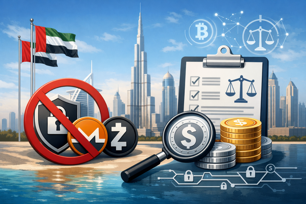 Dubai crypto rules tighten as DFSA bans privacy tokens and rewrites approval process
