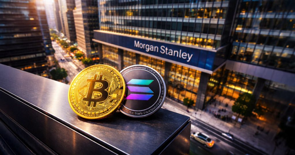 Morgan Stanley just filed for two crypto ETFs, but one massive omission sends a brutal signal