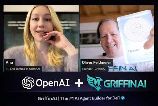 Griffin AI announces partnership with OpenAI and receives usage milestone trophy recognizing 20+ billion tokens processed