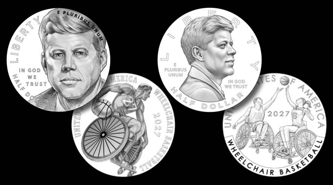 2027 Half Dollar Gets New Kennedy Portrait, Basketball