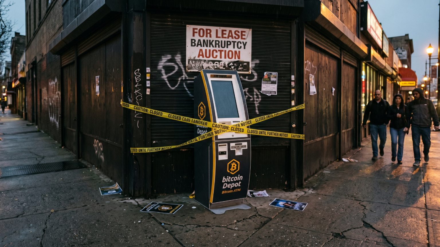 Bitcoin Depot Collapses Into Bankruptcy as Crypto ATM Crackdown Intensifies