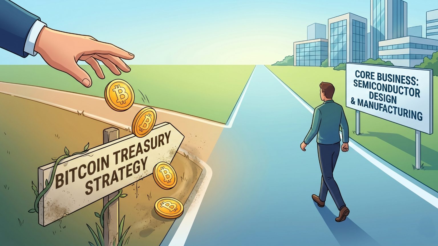 French Semiconductor Firm Dumps Bitcoin Treasury Strategy to Refocus on Core Business