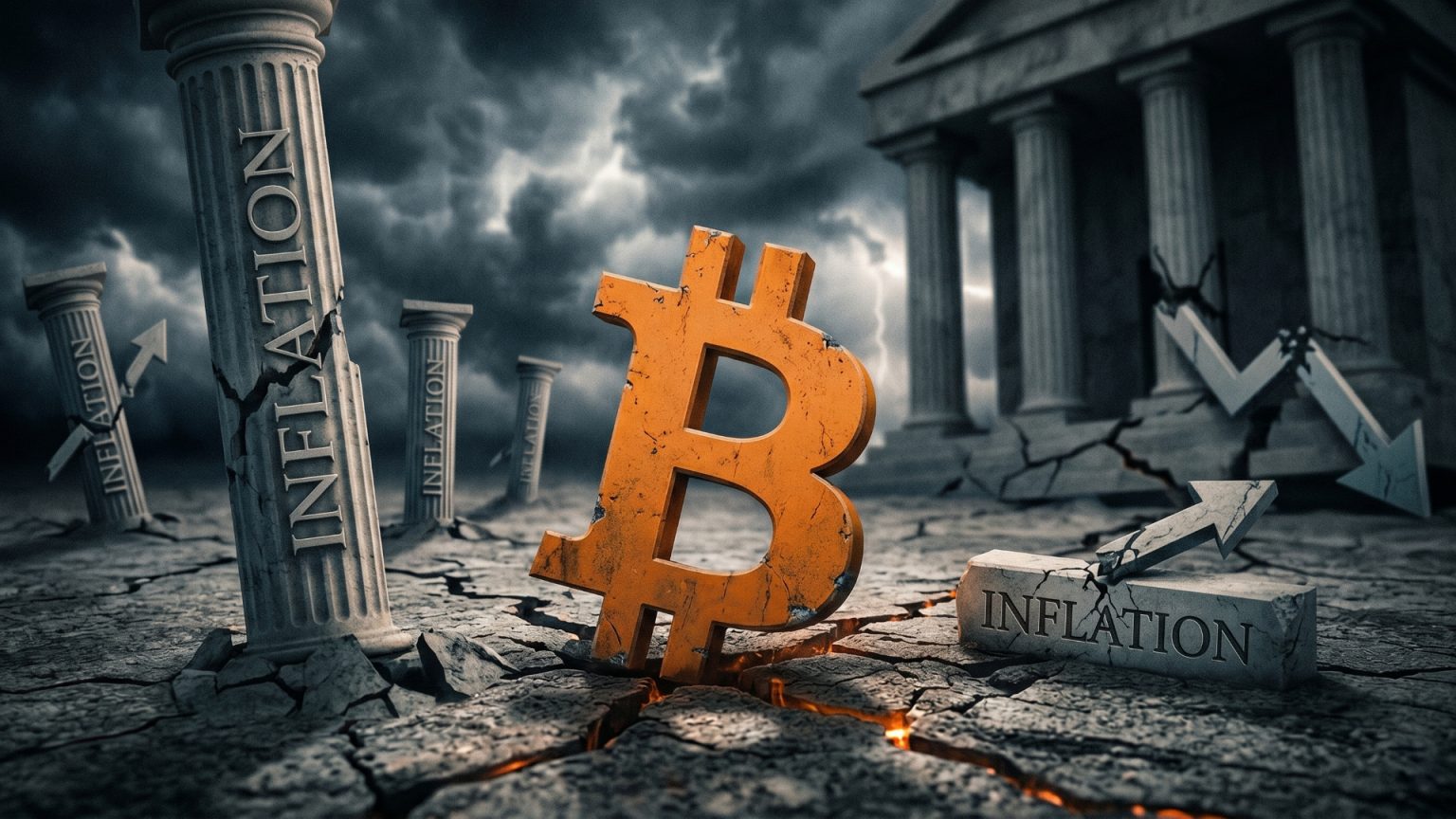 Hot Inflation Data Knocks Bitcoin Below $80K as Fed Rate-Cut Hopes Fade