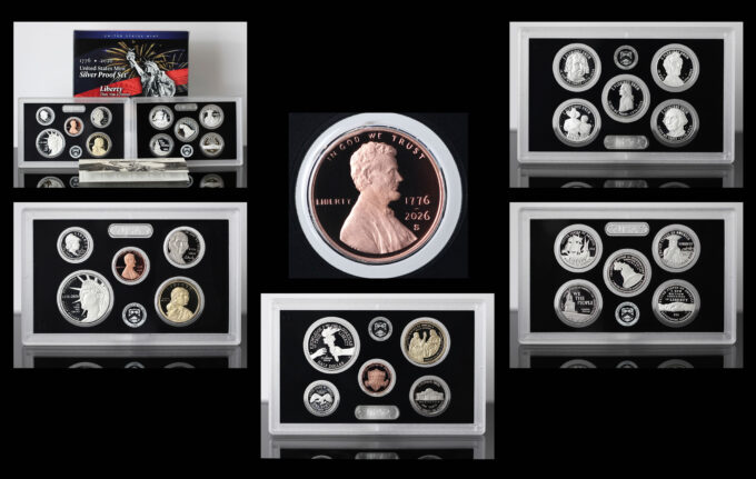 U.S. Mint Silver Set With 1776-2026 Cent Draws High Premiums