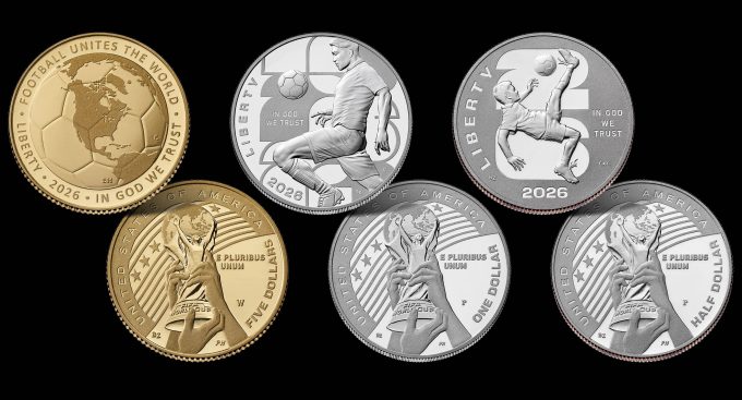 US Mint FIFA World Cup 2026 Coins Open for Pre-Order June 4