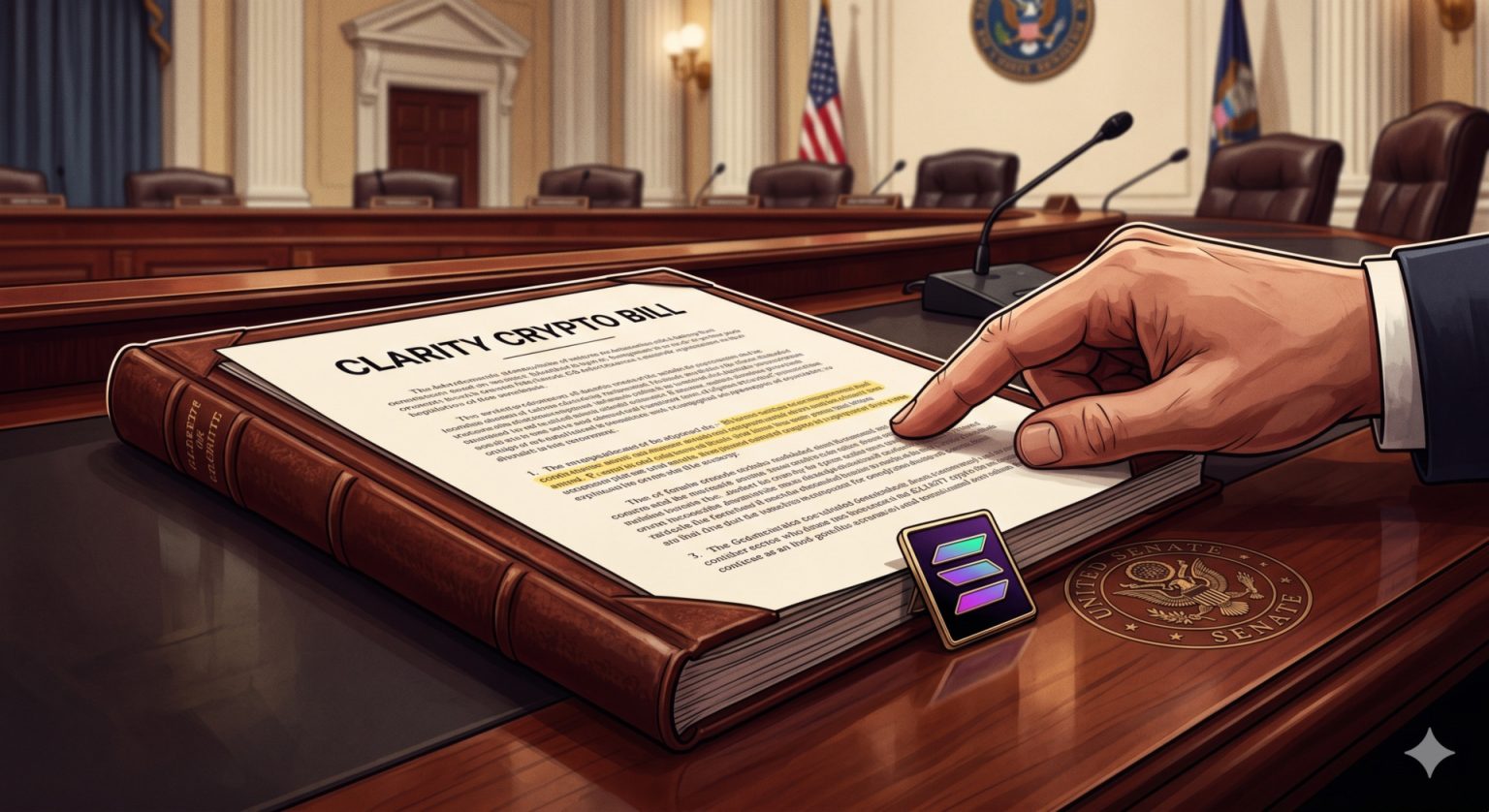 Solana Institute Pushes Senate to Preserve Developer Protections in CLARITY Crypto Bill