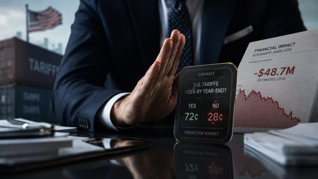 Prediction markets can hedge corporate losses