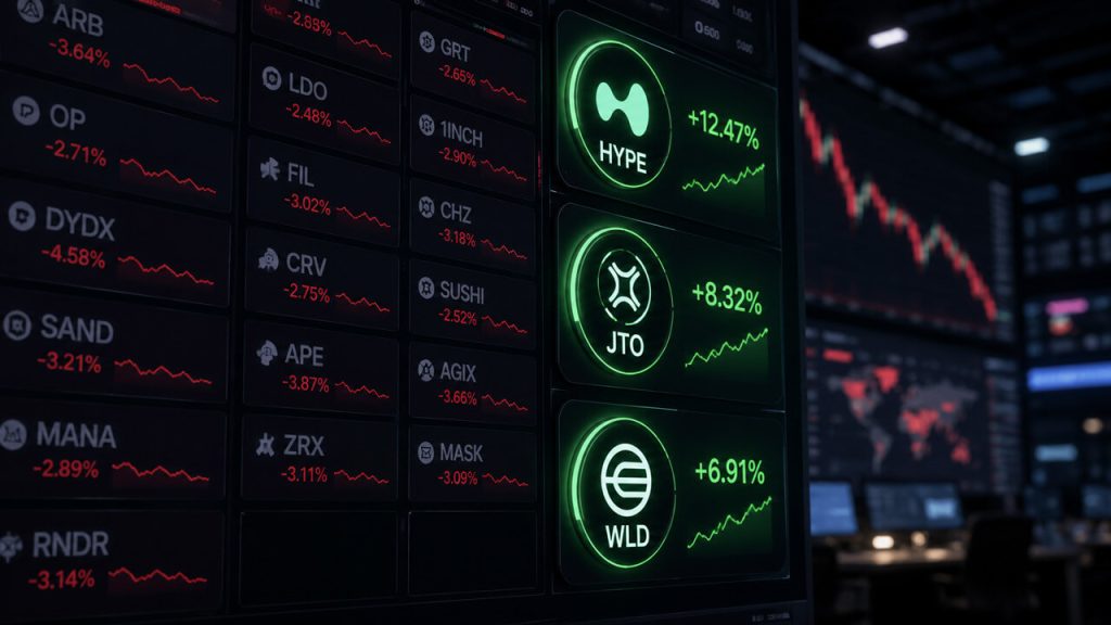 HYPE, JTO and WLD wins are looking more like exceptions than an altcoin season signal