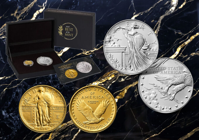 U.S. Mint Launches Standing Liberty Gold Coin and Medal Set