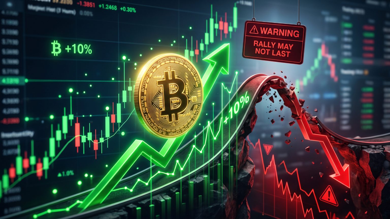 Bitcoin Climbs 10%, but Wintermute Warns the Rally May Not Last