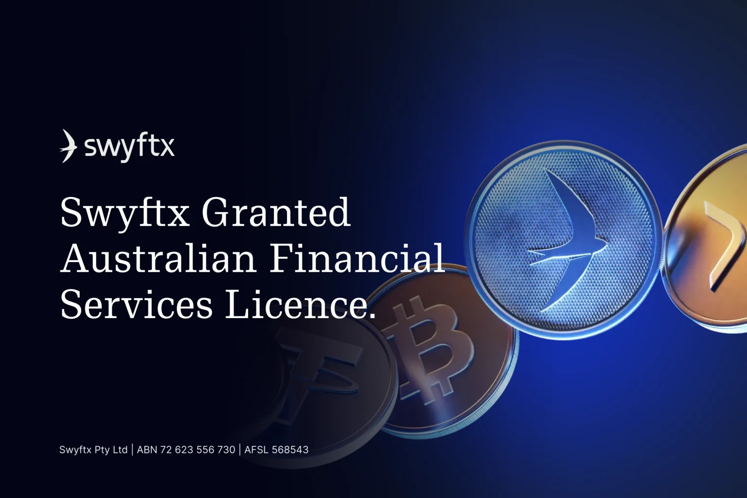 Swyftx Secures Financial Services Licence, Paving the Way for Expanded Payments Offering