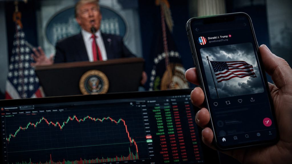 Trump posts may soon reach trading bots before users and prediction markets are not ready
