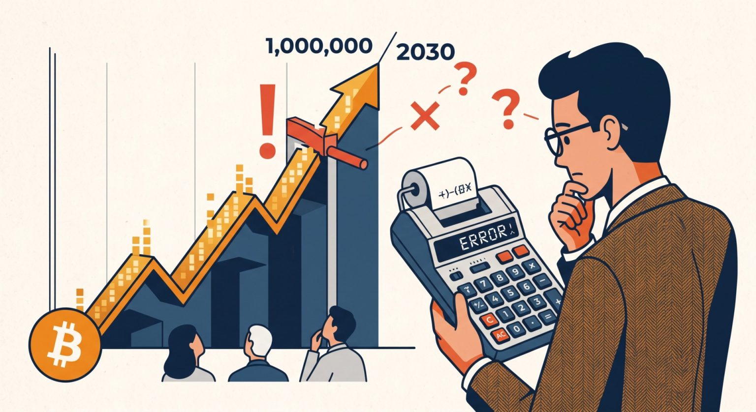Bitcoin at $1 Million by 2030? The Numbers Don’t Add Up, Analyst Says