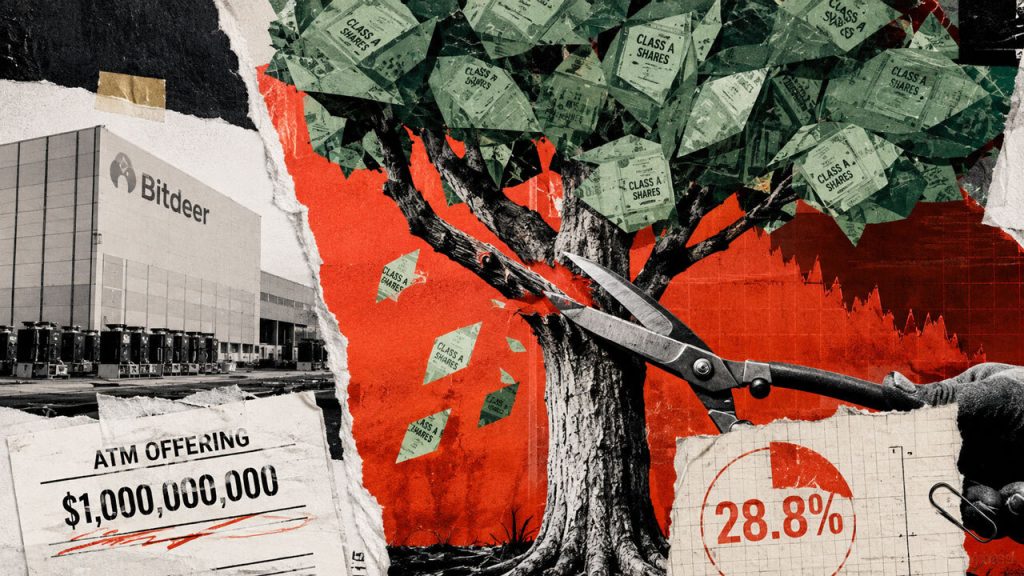 Bitdeer’s $1 billion ATM could dilute Class A shares by 28.8%