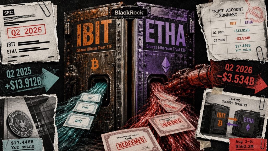 BlackRock’s crypto ETFs shed $3.5 billion as last year’s creation boom turns into redemptions