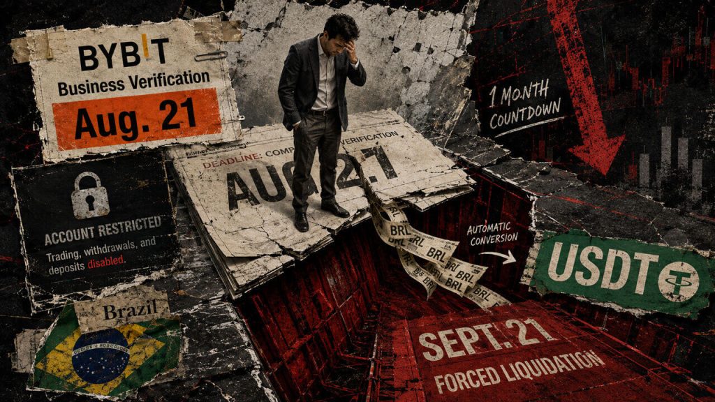 Bybit Brazil deadline: Liquidations start Sept. 21