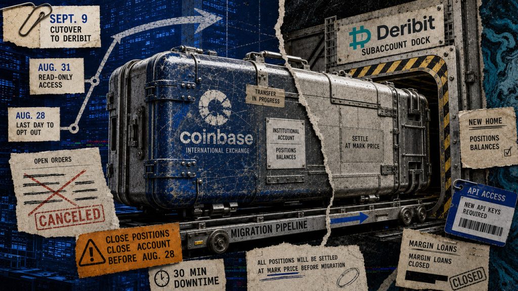 How Coinbase plans to force-settle and instantly recreate institutional positions on Deribit within a 30-minute window