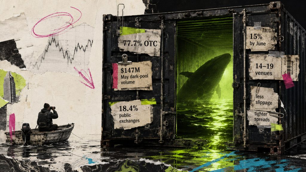 Crypto dark pools make institutional trades harder to read