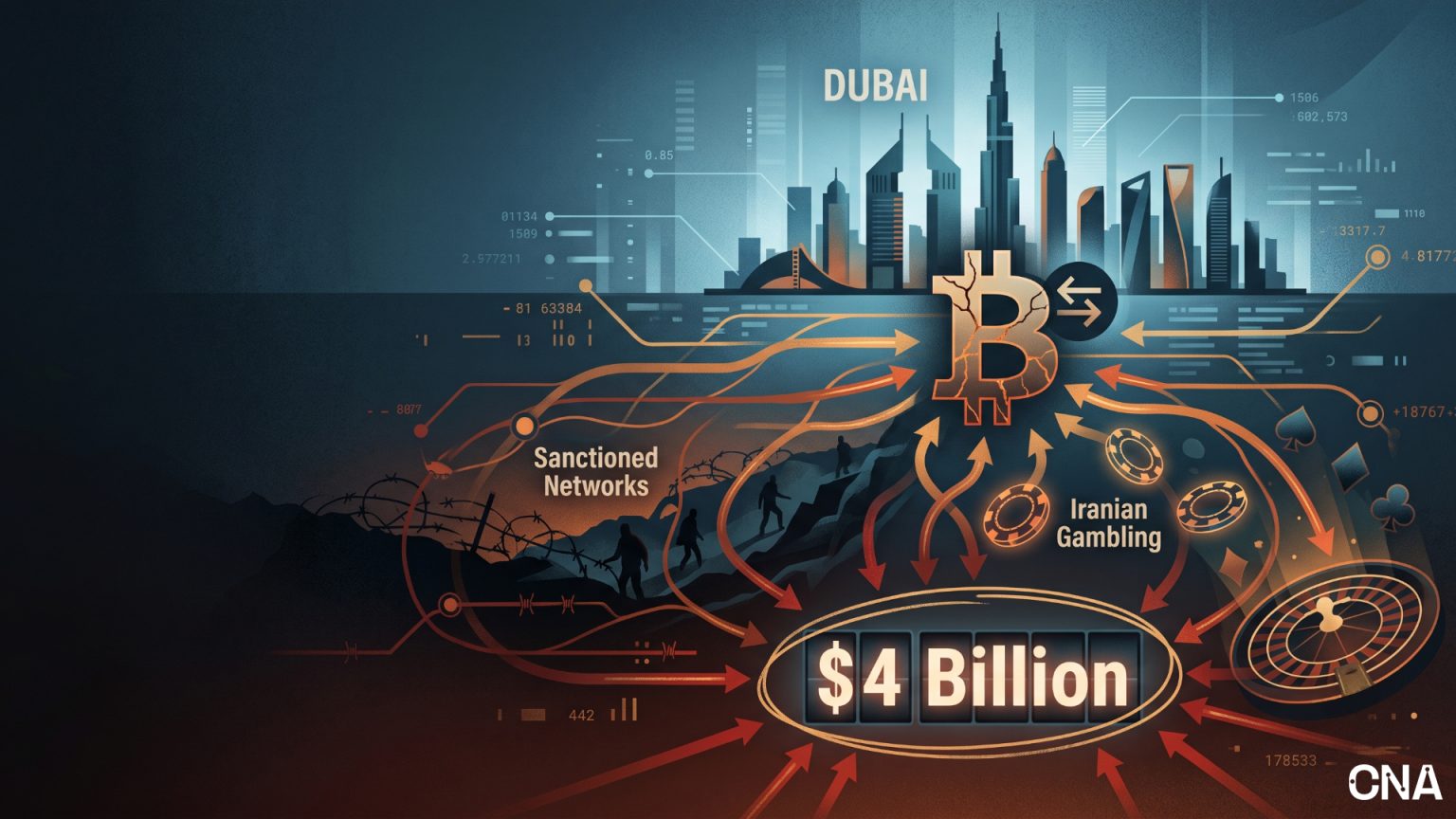 Dubai Crypto Exchange Allegedly Processed $4B Linked to Iranian Gambling and Sanctioned Networks