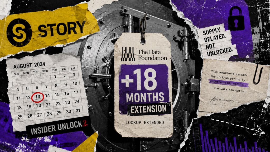 DATA Foundation token lockups: 18-month extension