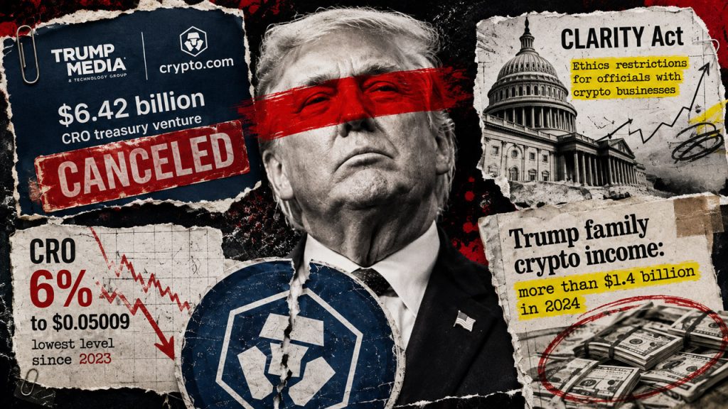 Trump Media and Crypto.com Scrap $6.42B CRO Venture