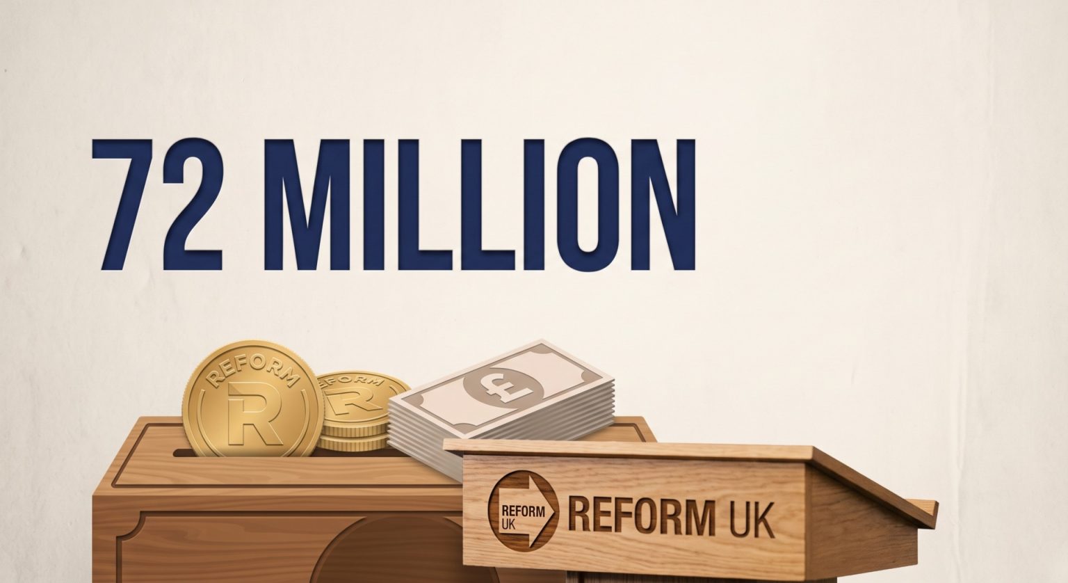 Crypto Billionaires Pour £72 Million Into Farage’s Reform UK