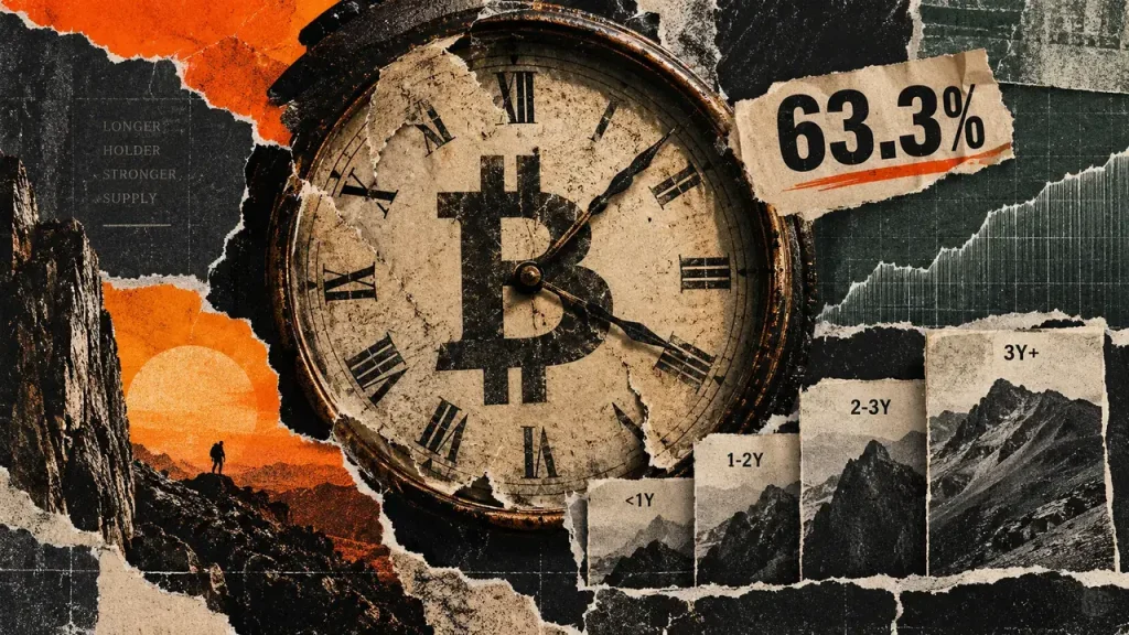 Bitcoin HODL waves show aging supply, not proof of buying