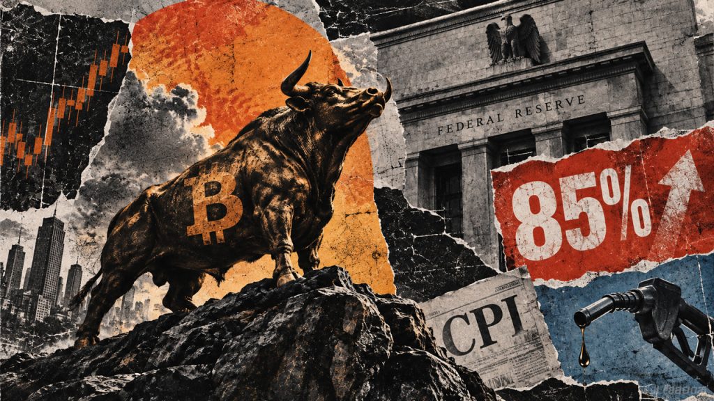 Bitcoin holds gain as September Fed hike odds reach 85%