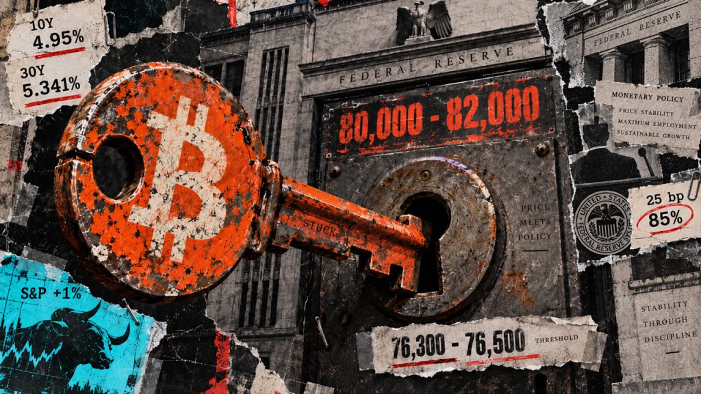 Bitcoin faces $80,000 resistance ahead of Fed decision