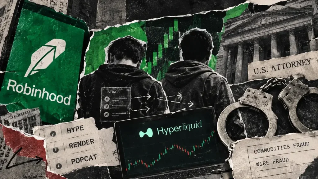 Robinhood engineers face up to 30 years over $50,000 alleged Hyperliquid profits