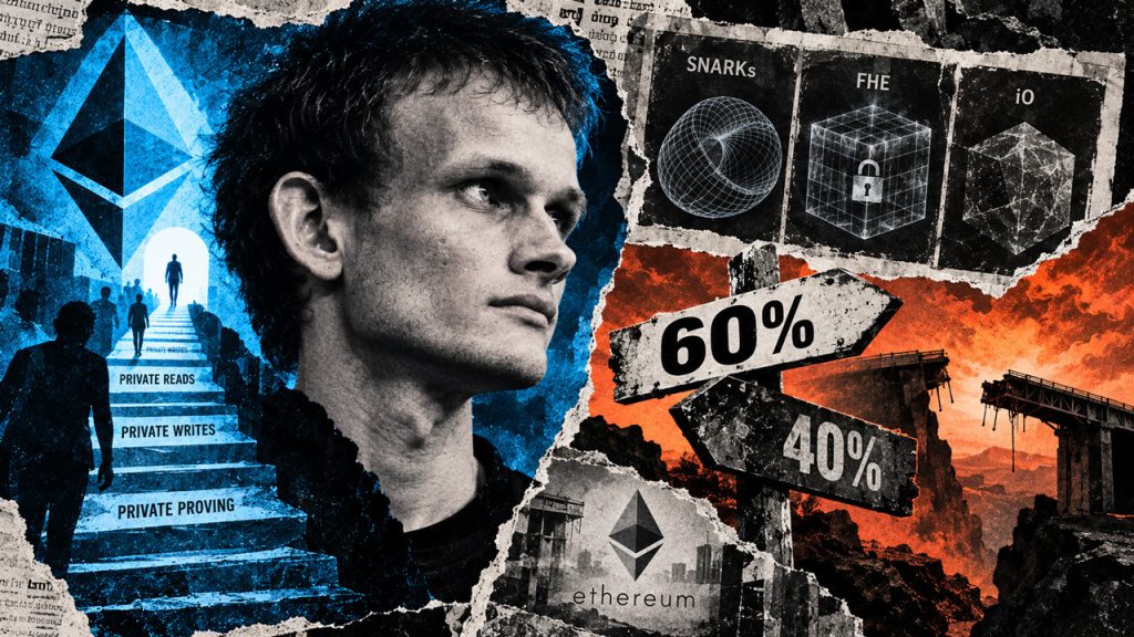 Ethereum’s Vitalik Buterin puts 60% odds on a cryptography breakthrough