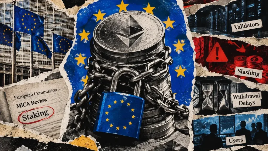 EU staking review threatens crypto yields and network security could pay the price