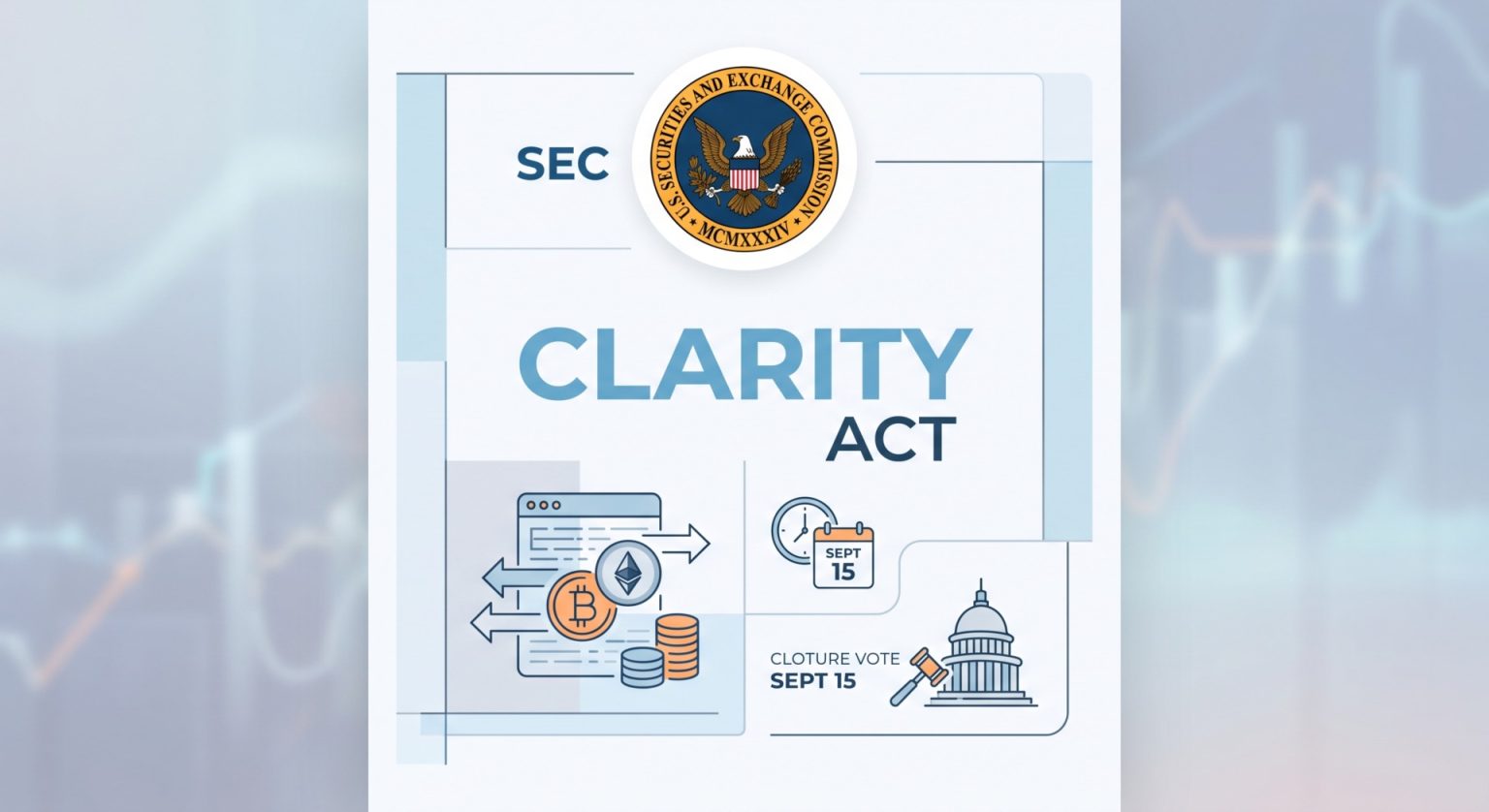 SEC Chair Atkins Backs CLARITY Act as Senate Vote Looms