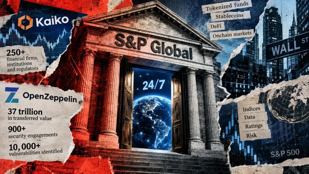 From Kaiko to OpenZeppelin, S&P Global is quietly preparing for markets that never close
