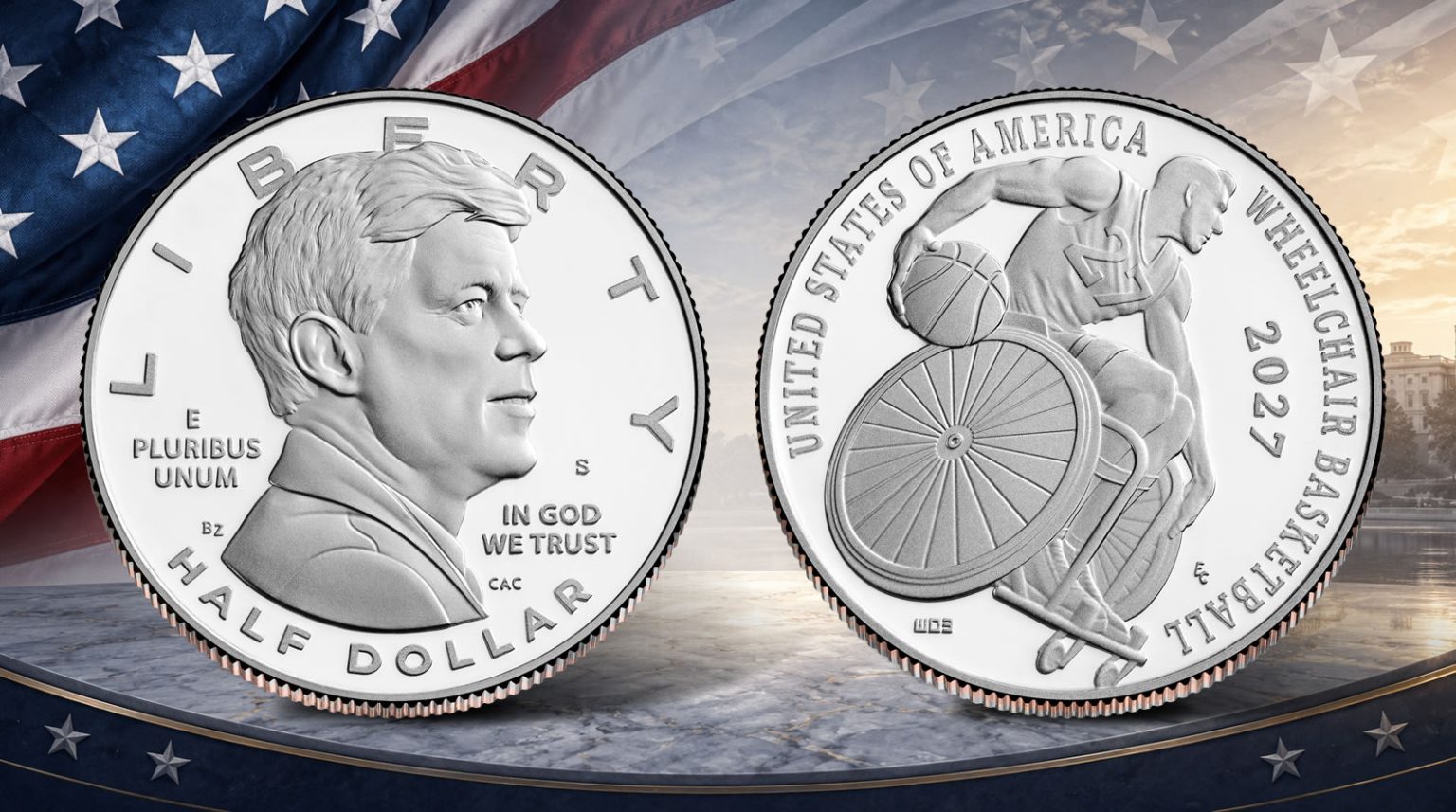 US Mint Unveils 2027 Kennedy Half Dollar