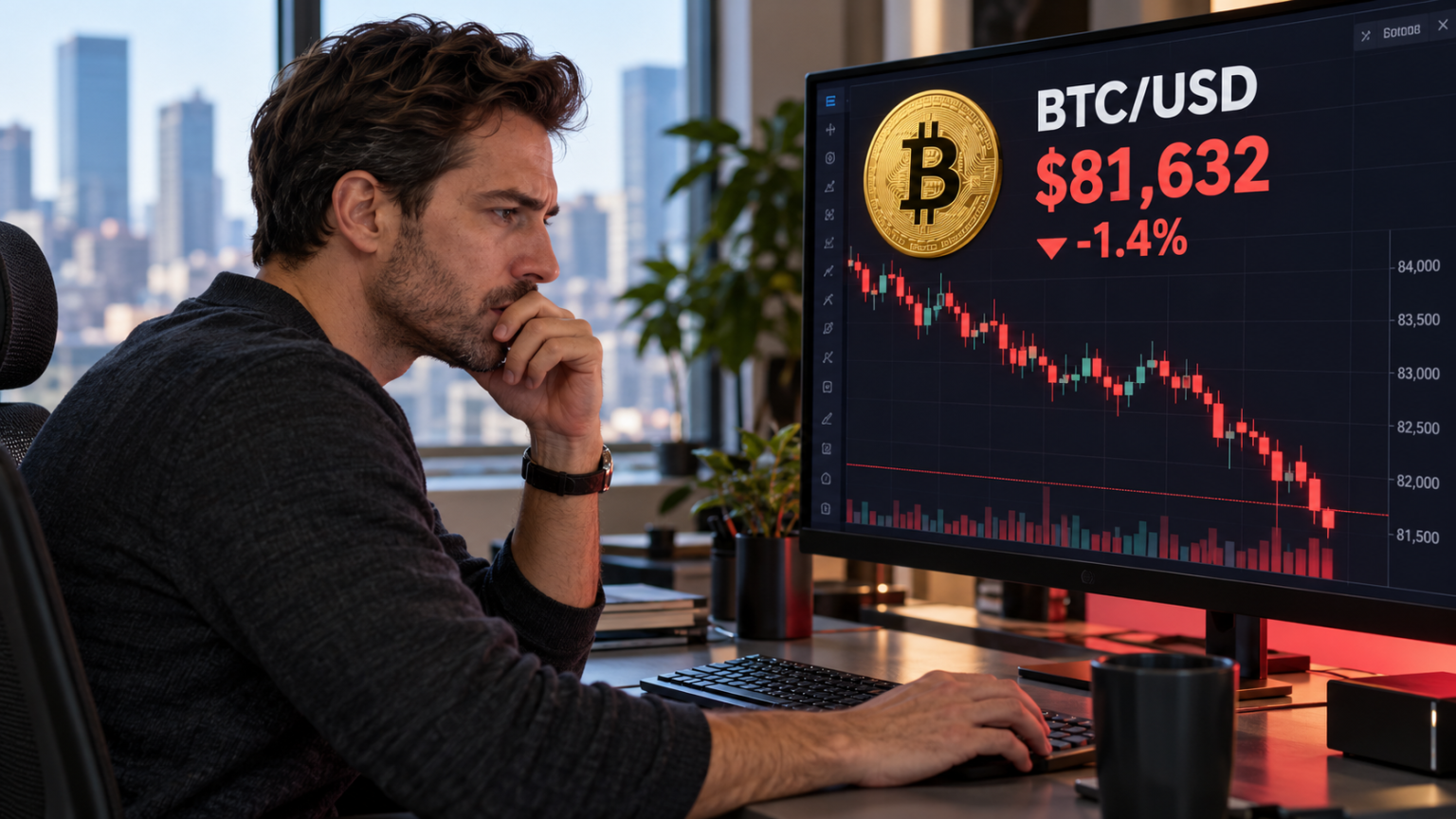 Bitcoin holds near $81,800 as BTC defends key support