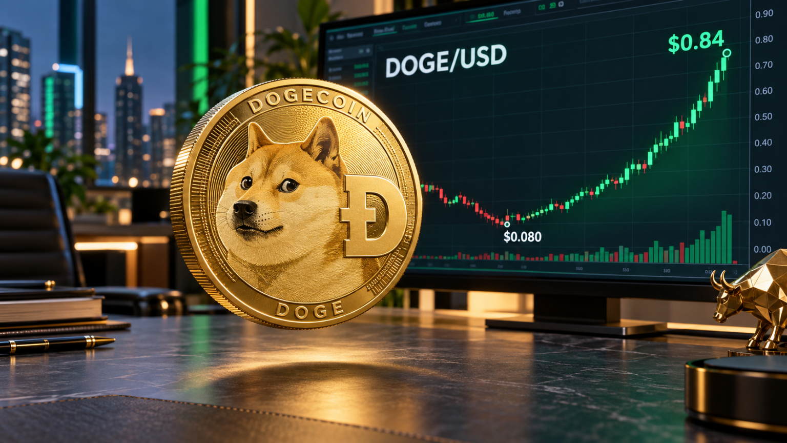 Dogecoin rebounds from $0.0800 as ETF outflows keep downside risks in focus
