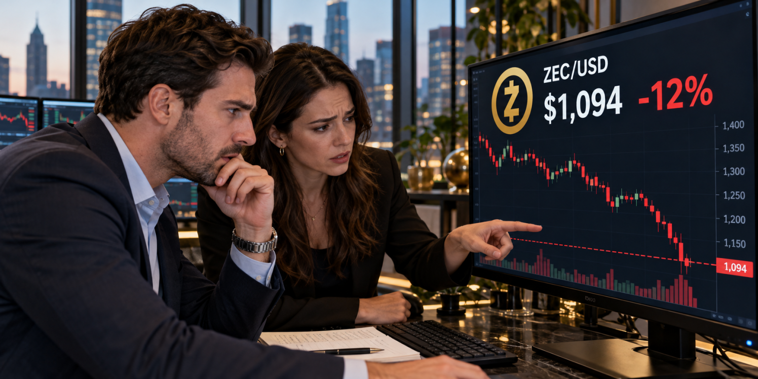 Zcash risks slide toward $1,000 as inflation fears outweigh ETF inflows