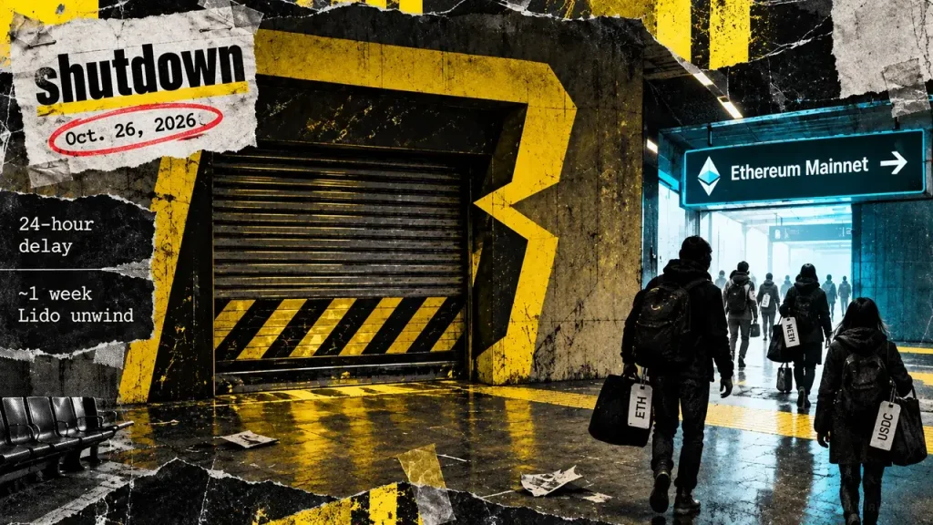 Blast shuts down $20M layer-2 network, forcing Oct. 26 exit deadline