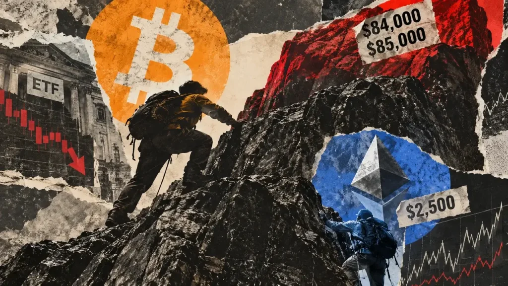 Bitcoin rebound faces an $85,000 cost-basis test