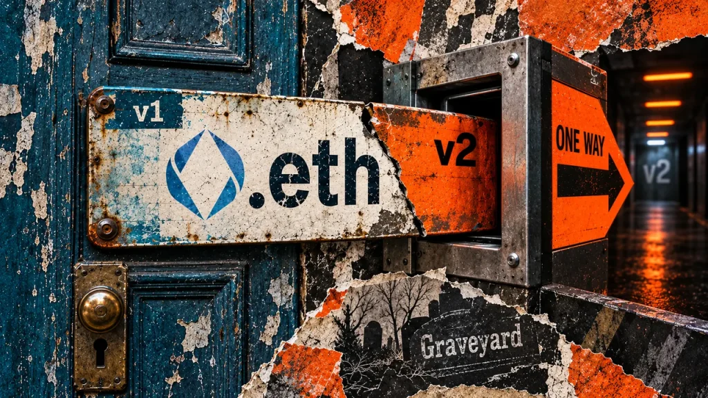 Ethereum Name Service plans major .eth overhaul with one irreversible catch for domain holders
