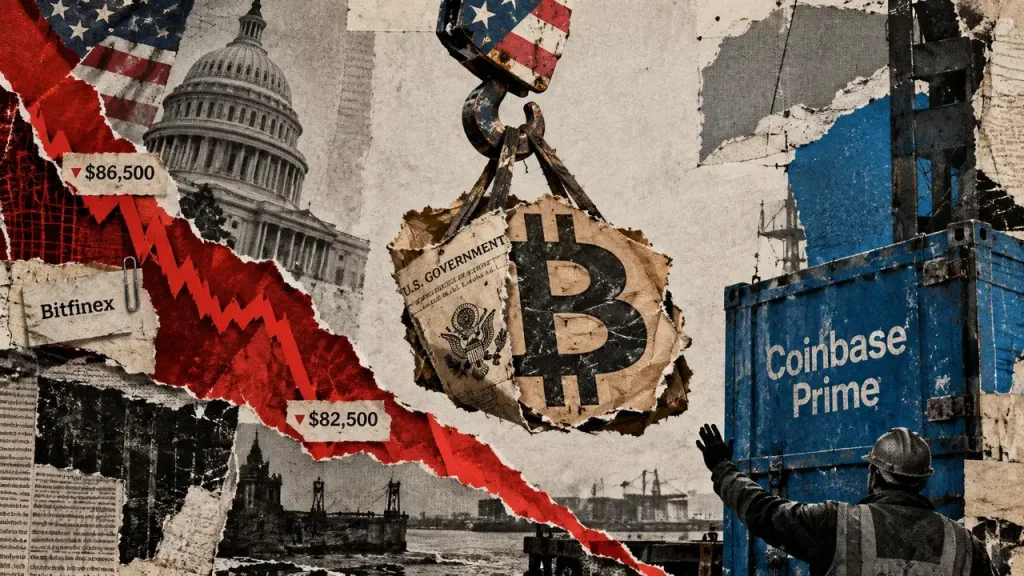 US government moves another $1 billion in Bitcoin as BTC slides $4,000