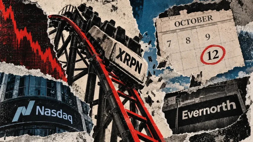 XRP treasury SPAC drops 50% in a day ahead of Evernorth’s Nasdaq debut